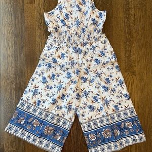 Janie and Jack girls floral romper